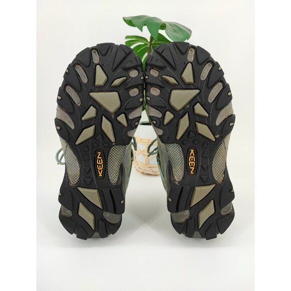 KEEN Targhee II Waterproof Women's Size 8 Leather Green Hiking Shoes Athletic - Picture 7 of 9